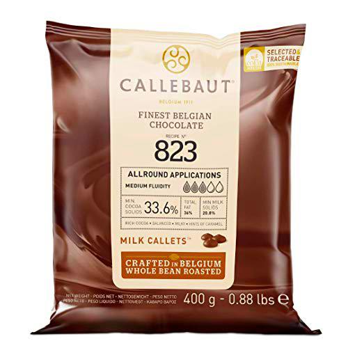 Callebaut Nº 823 (33,6%) - Cobertura de Chocolate con Leche Belga