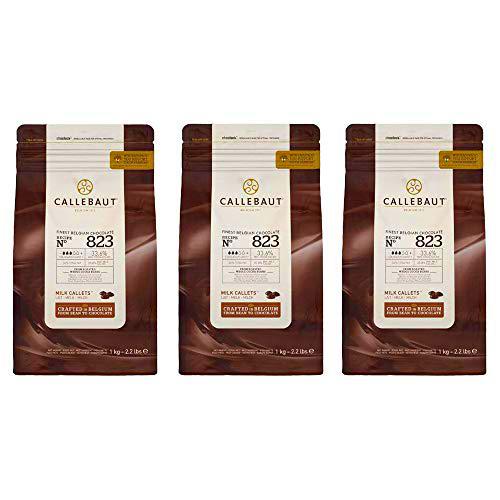 Callebaut 33,6% pepitas de Chocolate con Leche (callets)