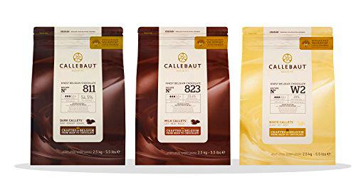 Callebaut 3 x 2,5kg Bundle - Cobertura de Chocolate con Leche