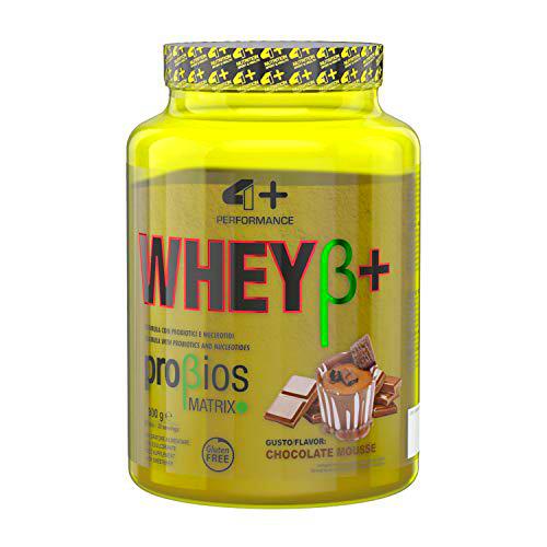 4+ NUTRITION - Whey β+, Suplemento Deportivo, Proteína Concentrada de Suero