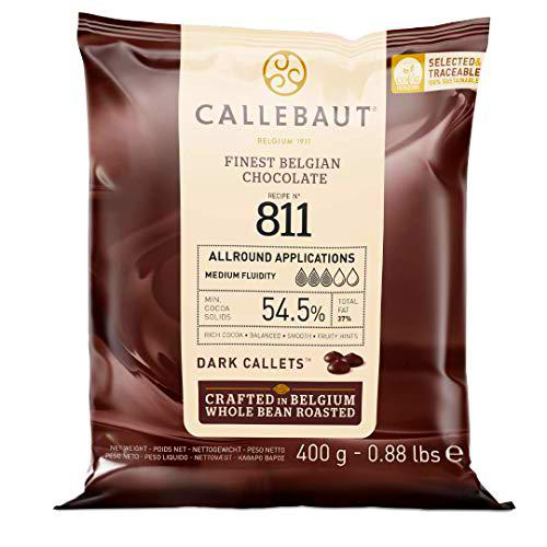 Callebaut Nº 811 (54,5%) - Cobertura de Chocolate Negro Belga