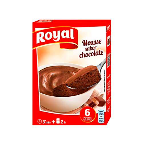 Mousse sabor Chocolate - Royal - 6 Raciones - 2x79g