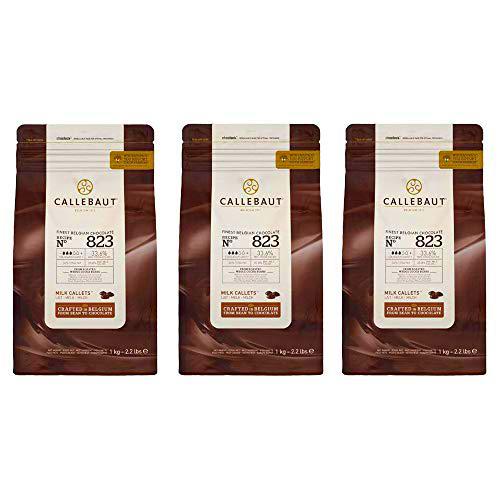 Callebaut 33,6% pepitas de Chocolate con Leche (callets)