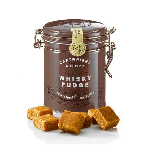 Cartwright &amp; Butler® | Dulce de azúcar suave | Lata Metálica de Caramelos de Fudge Inglés