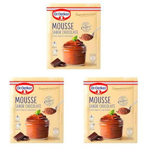 DR. OETKER Mousse de Chocolate, Preparado para Mousse de Chocolate